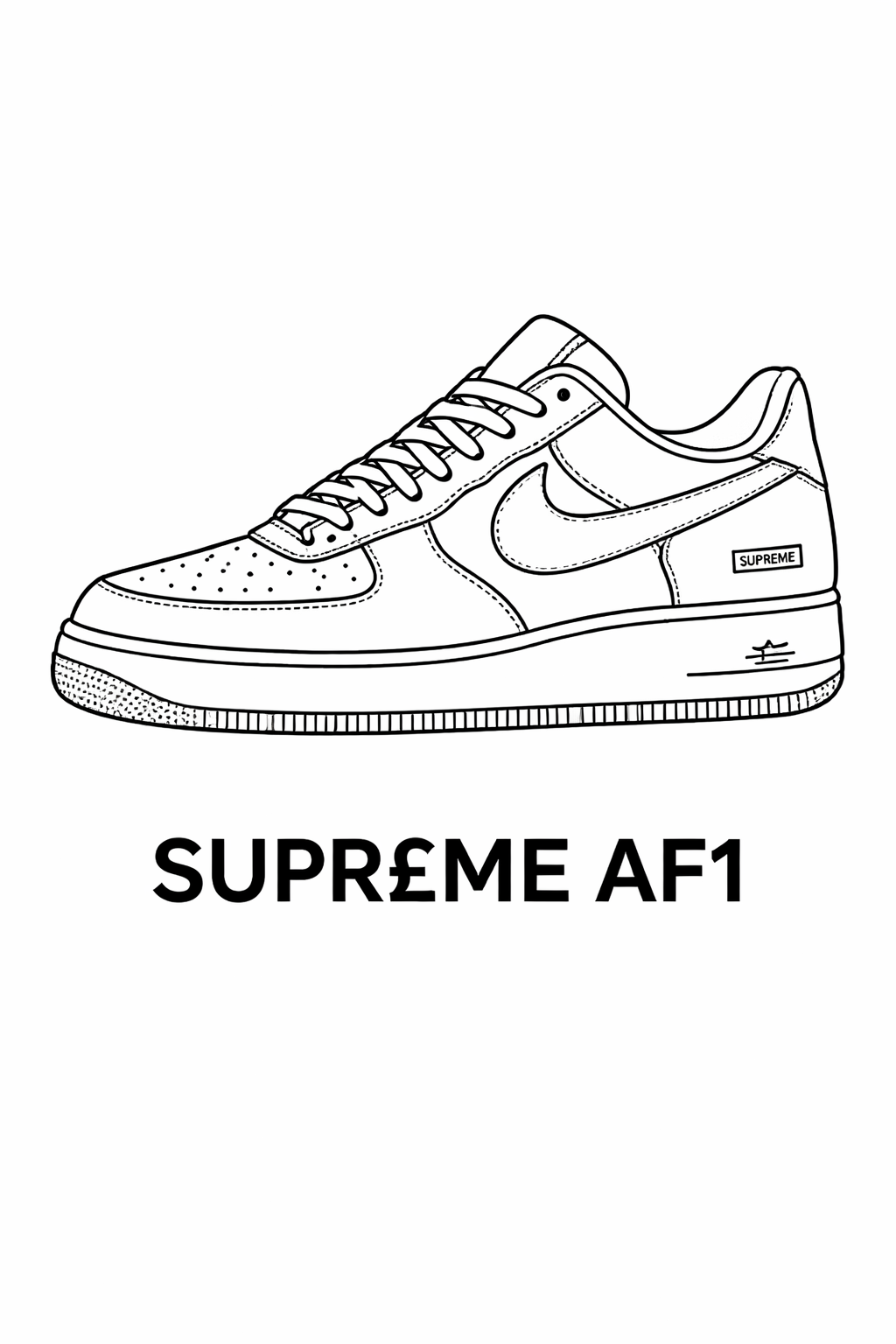 SUPR£ME AF1