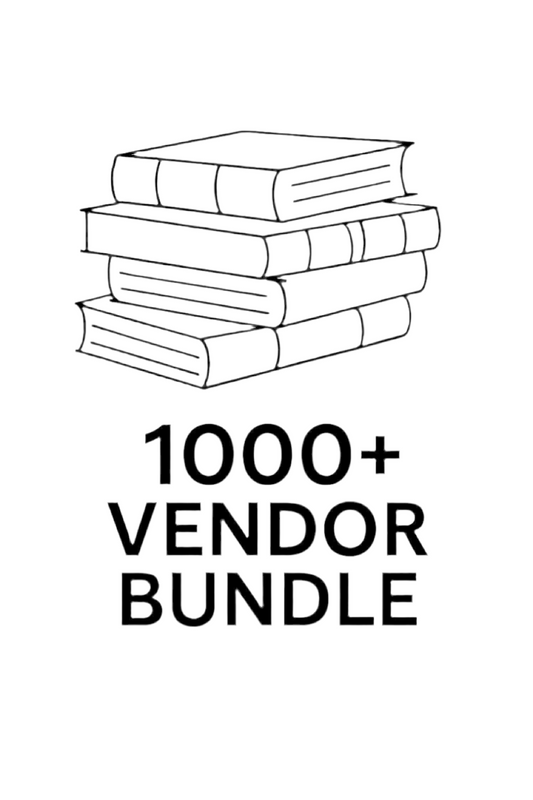 1000+ VENDOR BUNDLE